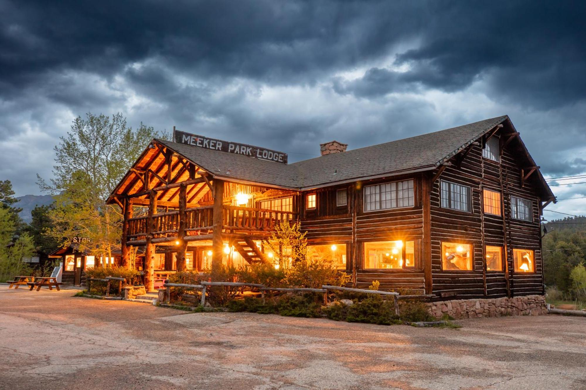 The Meeker Park Lodge Allenspark Экстерьер фото
